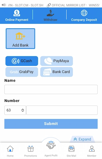 Step 4: Provide information about your withdrawal account.